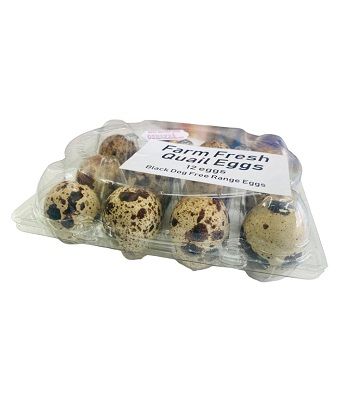 Quail Eggs 12Nos