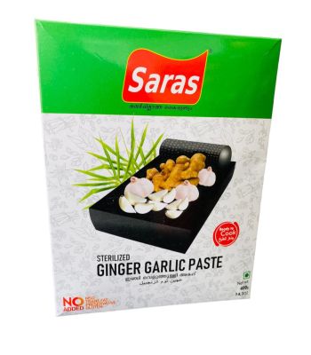Ginger Garlic paste by Saras 400g