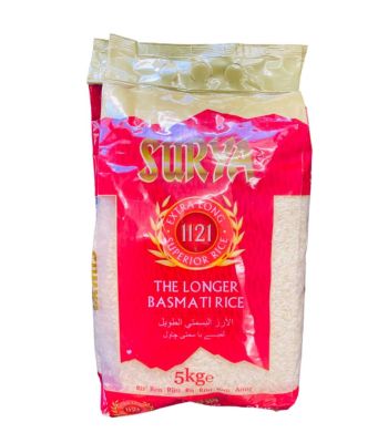 Basmati sella rice by Surya 5kg