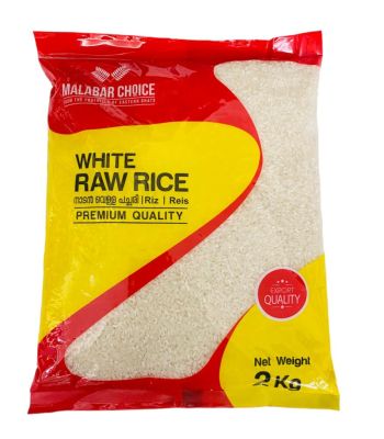 White Raw Rice (pachari) by Malabar Choice 2kg