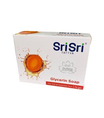 Glycerin bar soap by Sri sri 75g