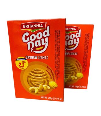 Britania Good Day cashew cookies 216g buy 2 for 2.20
