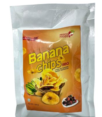 Banana Chips (BBQ flavour) by Prince Food 150g