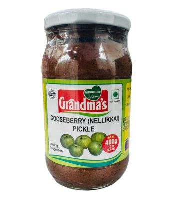 Gooseberry (Nellikka) Pickle by Grandmas 400g