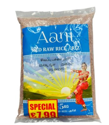 Red Raw Rice by Aani 5kg