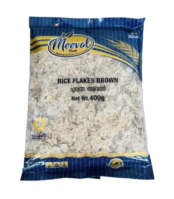 Brown Rice flakes by Meeval 400g