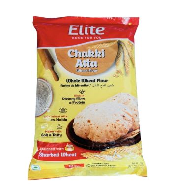 Whole wheat chakki atta by Elite 1kg